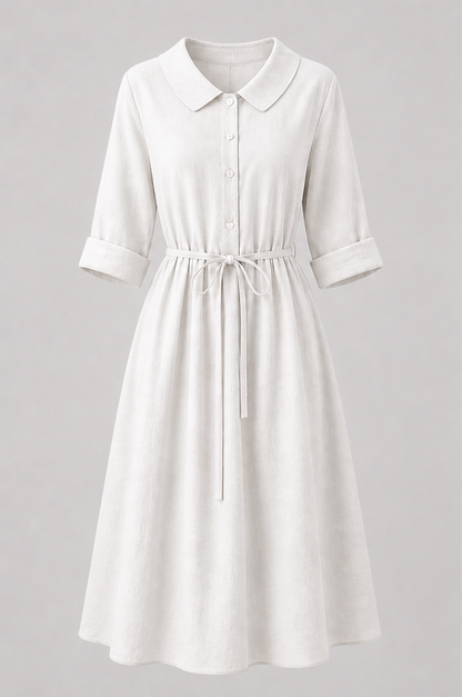 Verano Azul | Elegante Vestido Midi casual · formal