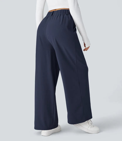 Marina | Pantalón palazzo de cintura alta