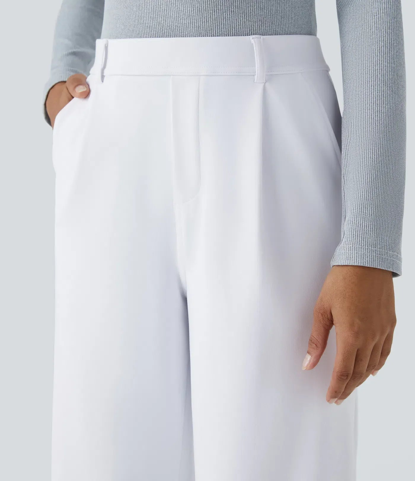 Aurora | Pantalón Cintura Alta · Corte Recto Elegante