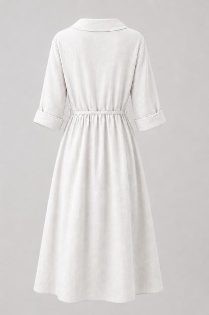 Verano Azul | Elegante Vestido Midi casual · formal