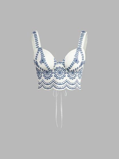 Conjunto Capri Azul Mediterráneo
