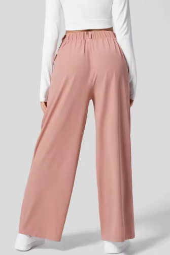 Marina | Pantalón palazzo de cintura alta