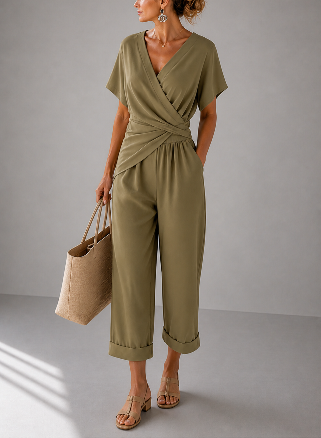 Marítimo | Conjunto elegante de dos piezas