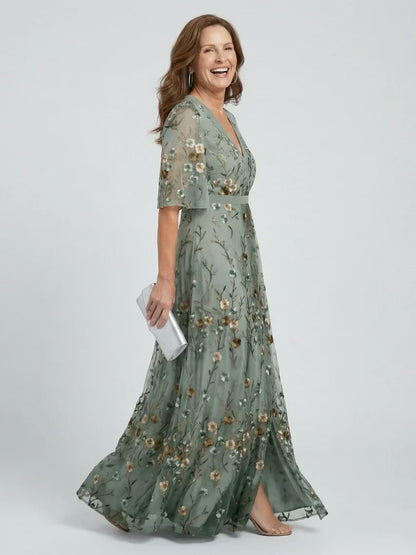 Marina | Vestido midi floral holgado