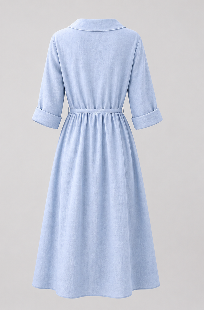 Verano Azul | Elegante Vestido Midi casual · formal