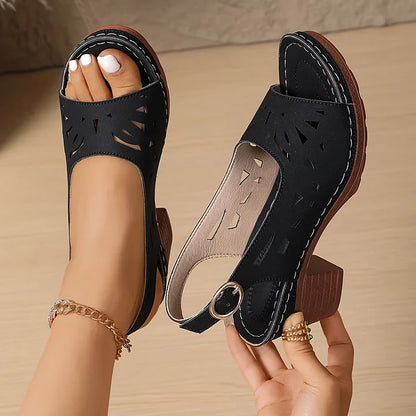 Último día 50% Descuento | Cómodas sandalias ortopédicas para mujer estilo Boho