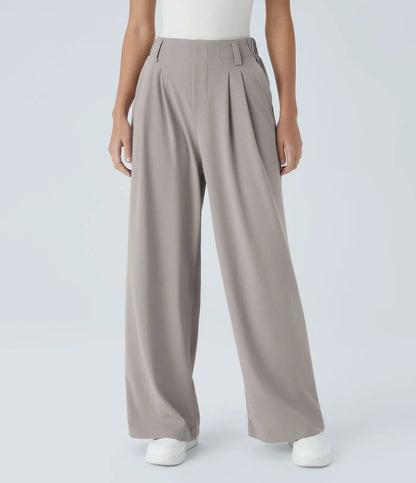 Marina | Pantalón palazzo de cintura alta