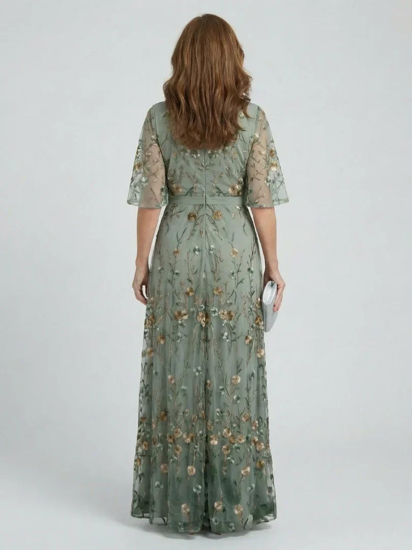 Marina | Vestido midi floral holgado