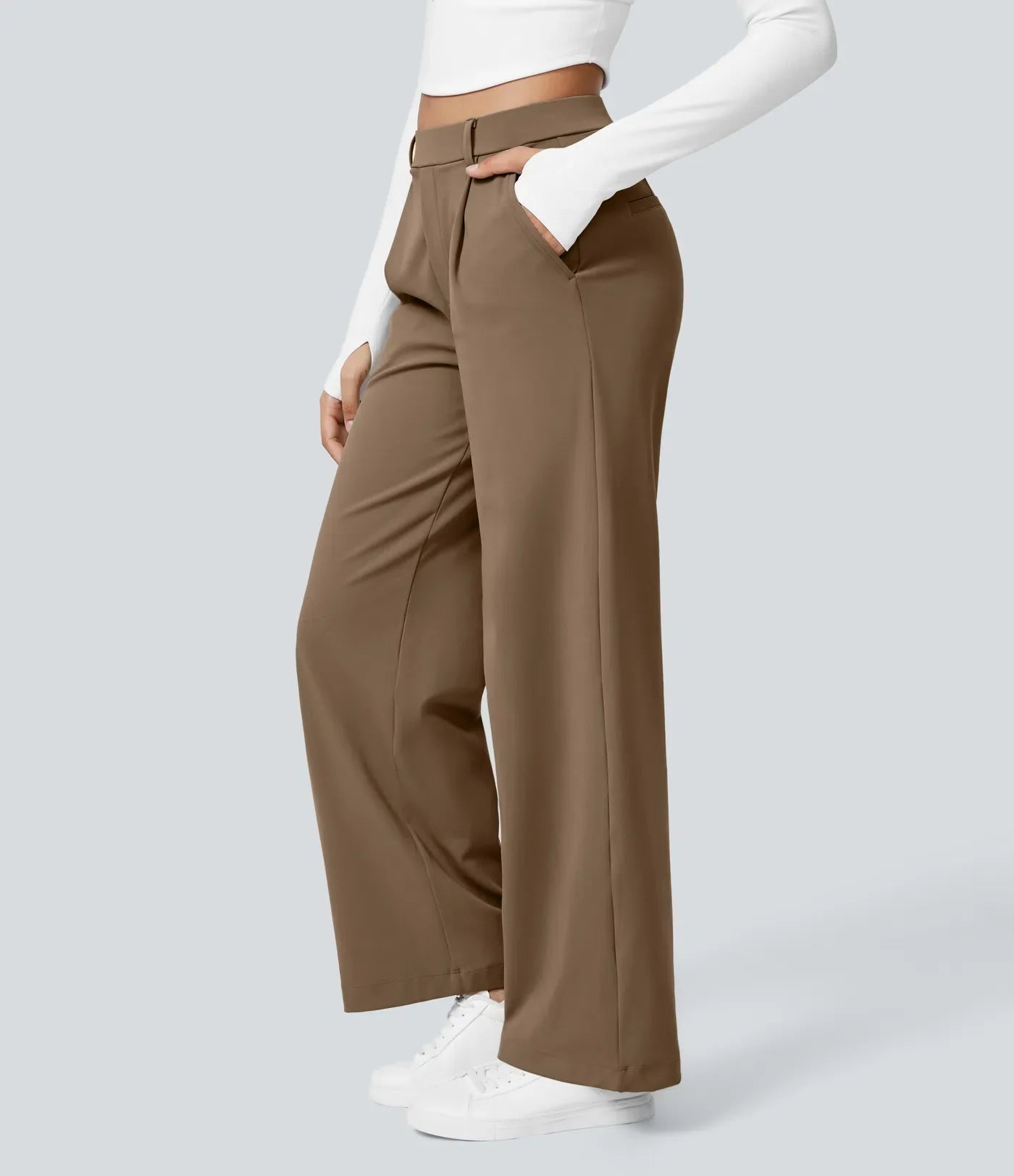 Aurora | Pantalón Cintura Alta · Corte Recto Elegante