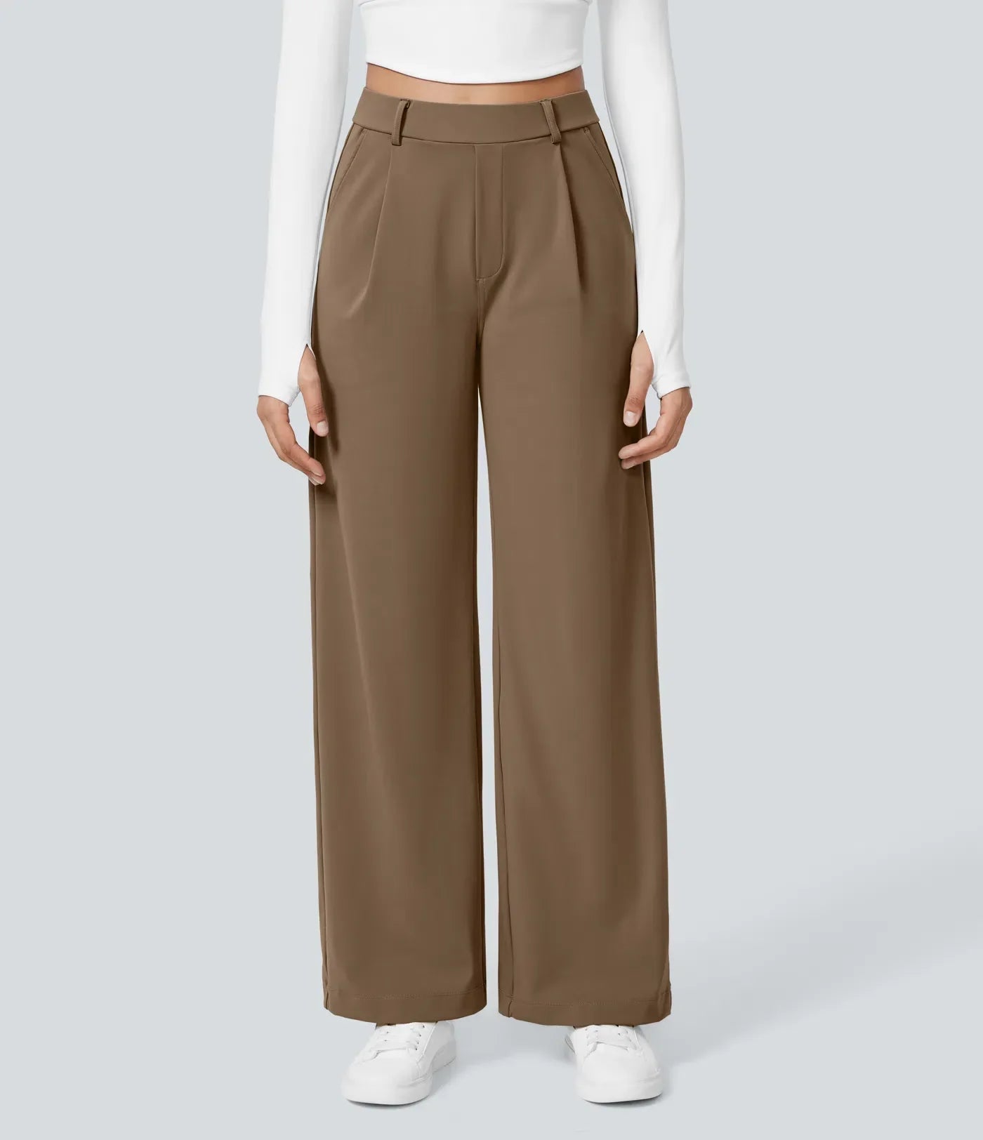 Aurora | Pantalón Cintura Alta · Corte Recto Elegante