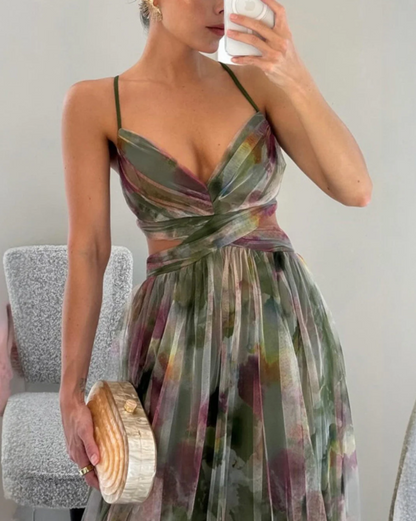Valentina | Vestido largo Floral Elegante