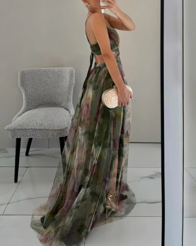 Valentina | Vestido largo Floral Elegante