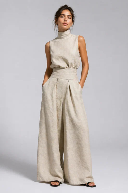 Lunaria | Conjunto Completo de Lino para verano Formal · Casual