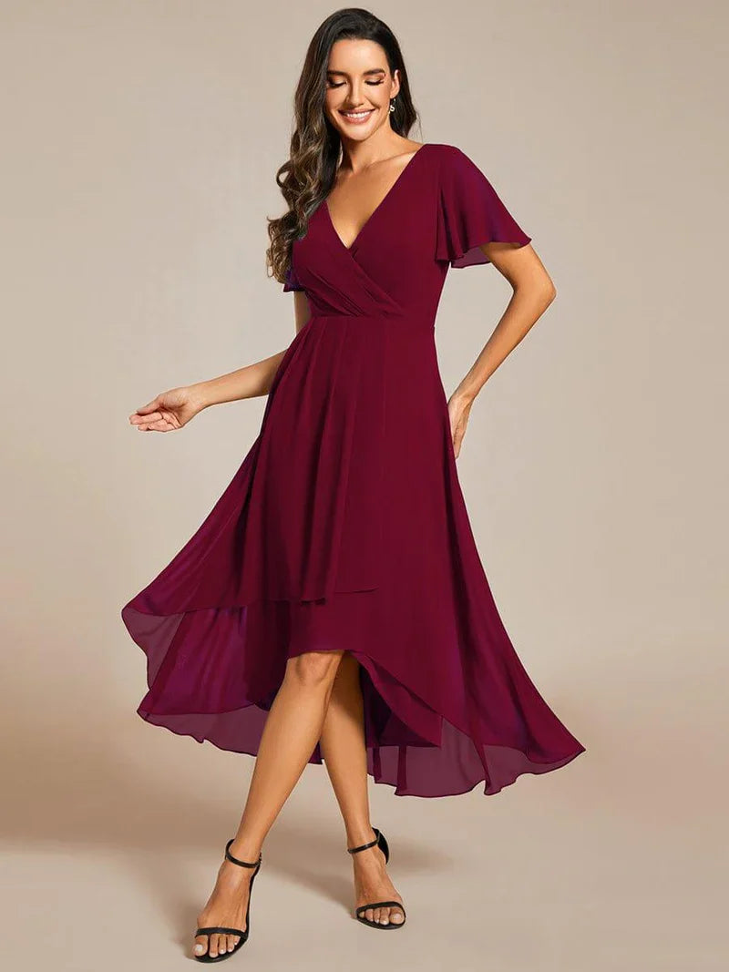 Primaveral | Vestido en V formal · casual