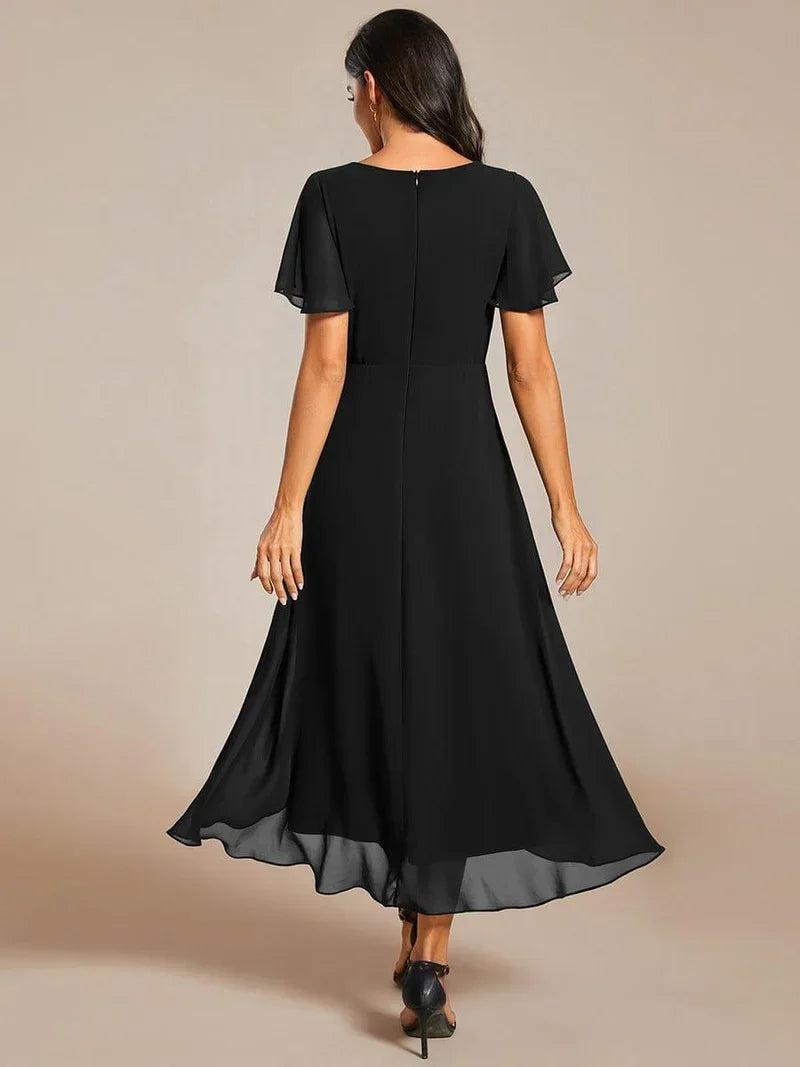 Primaveral | Vestido en V formal · casual