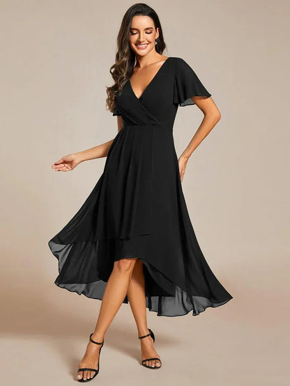 Primaveral | Vestido en V formal · casual