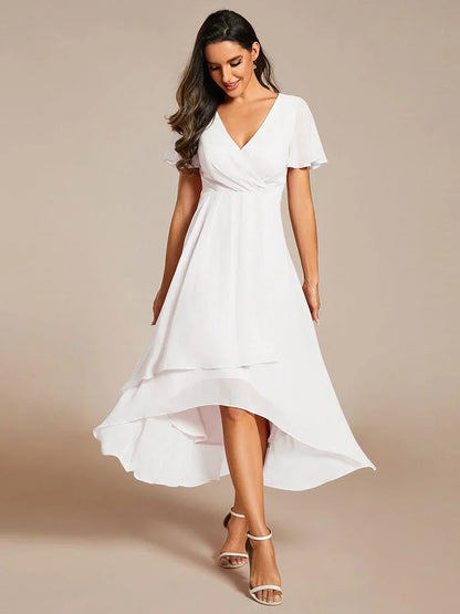 Primaveral | Vestido en V formal · casual