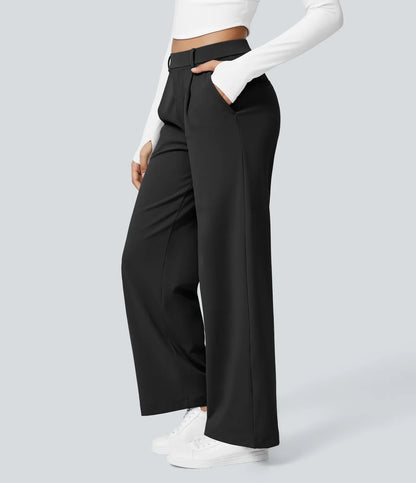 Aurora | Pantalón Cintura Alta · Corte Recto Elegante