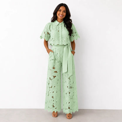 Isabella | Conjunto de dos piezas vaporoso