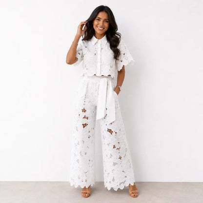 Isabella | Conjunto de dos piezas vaporoso