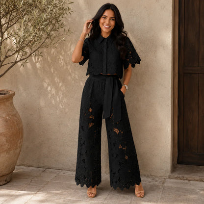 Isabella | Conjunto de dos piezas vaporoso