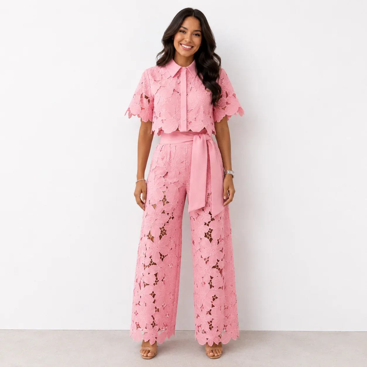 Isabella | Conjunto de dos piezas vaporoso