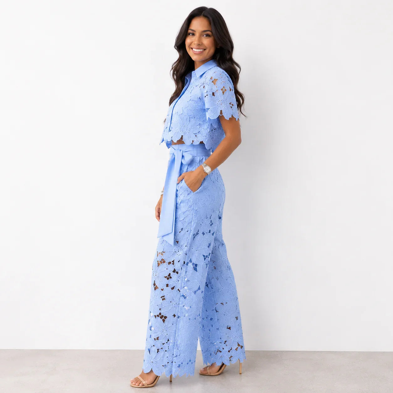 Isabella | Conjunto de dos piezas vaporoso