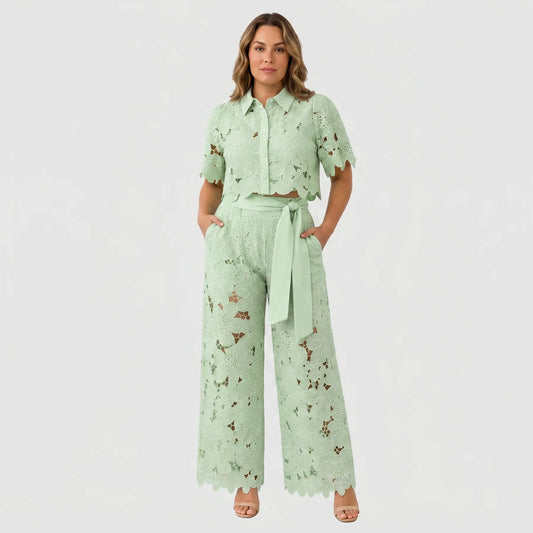 Isabella | Conjunto de dos piezas vaporoso