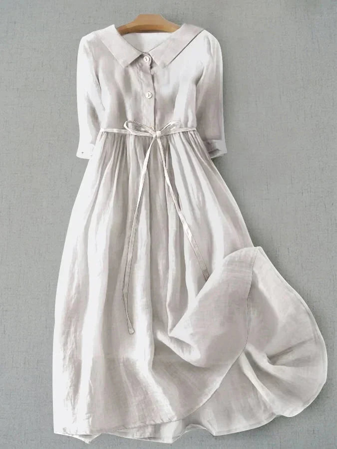 Verano Azul | Elegante Vestido Midi casual · formal