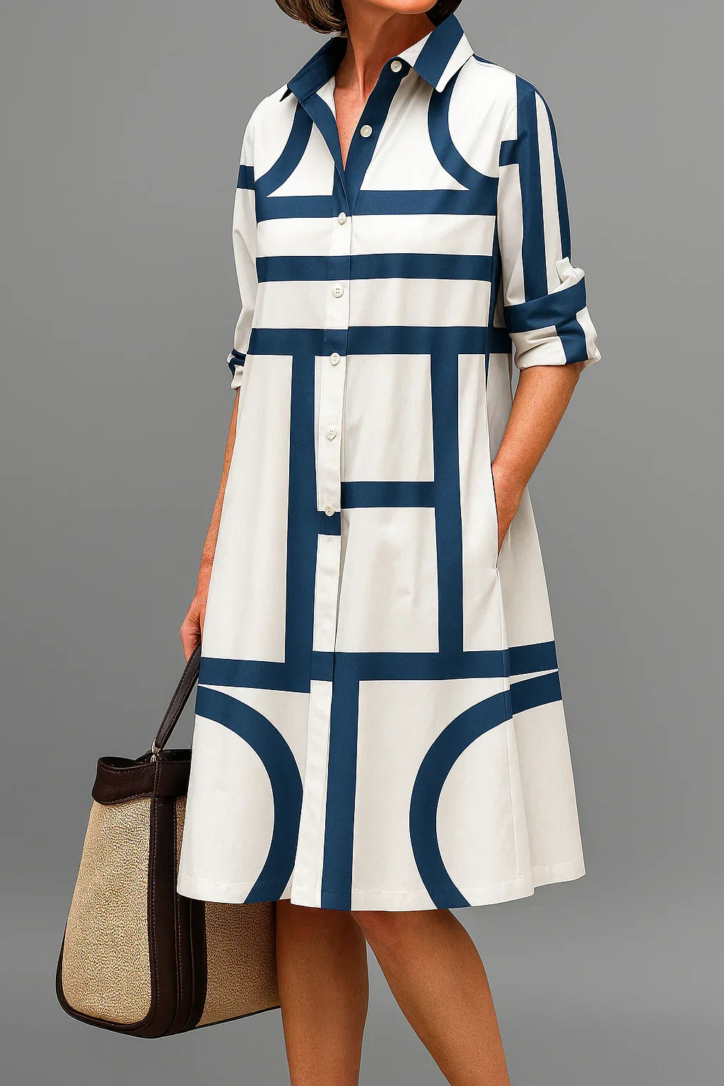 Riley | Vestido midi elegante y con estilo