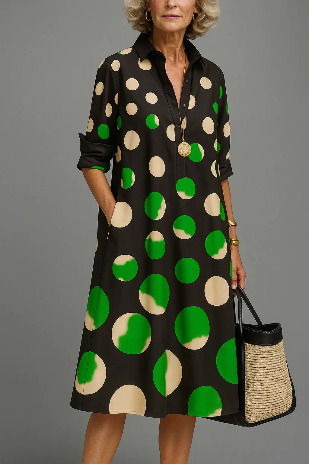 Riley | Vestido midi elegante y con estilo