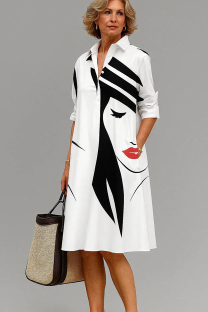 Riley | Vestido midi elegante y con estilo