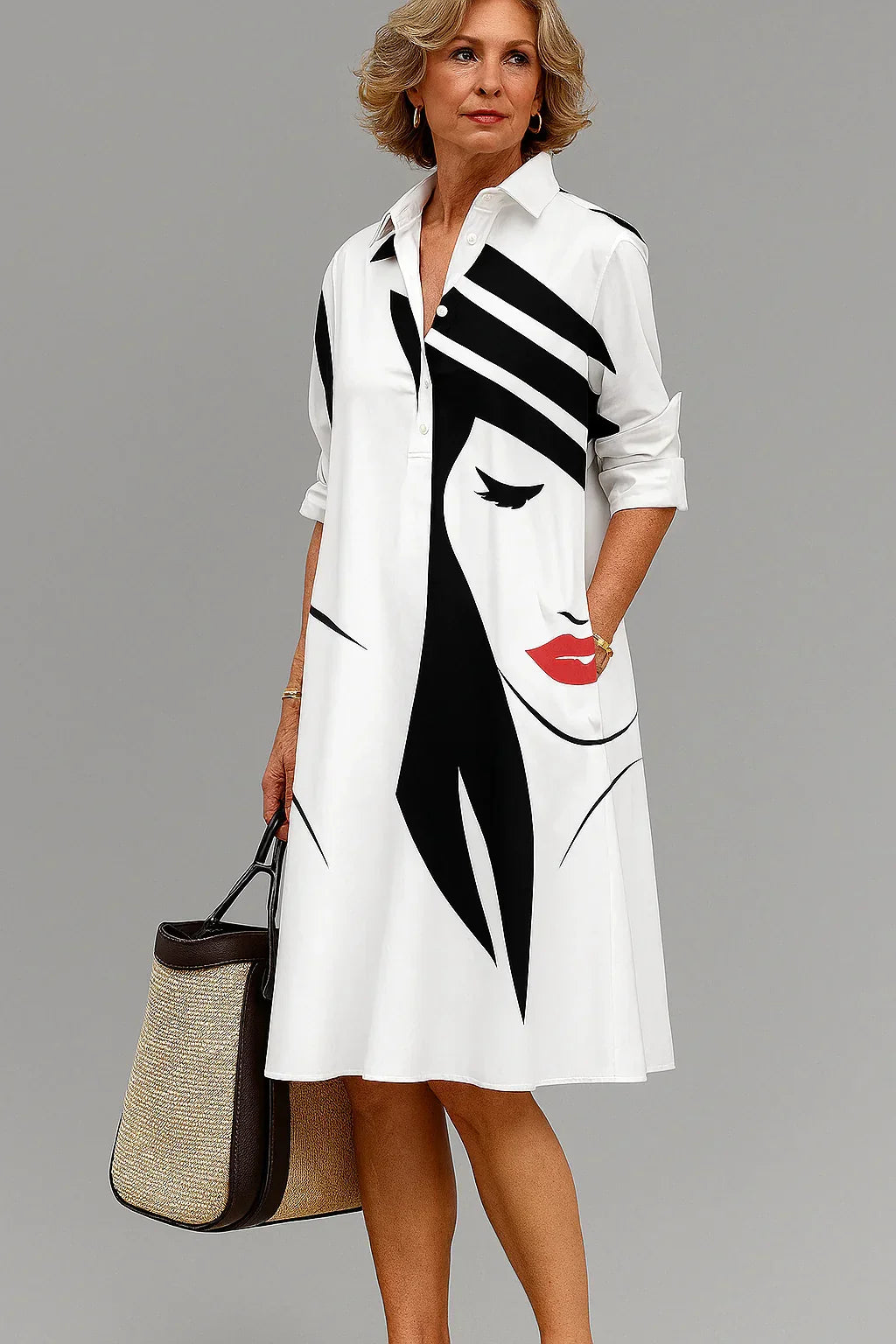 Riley | Vestido midi elegante y con estilo