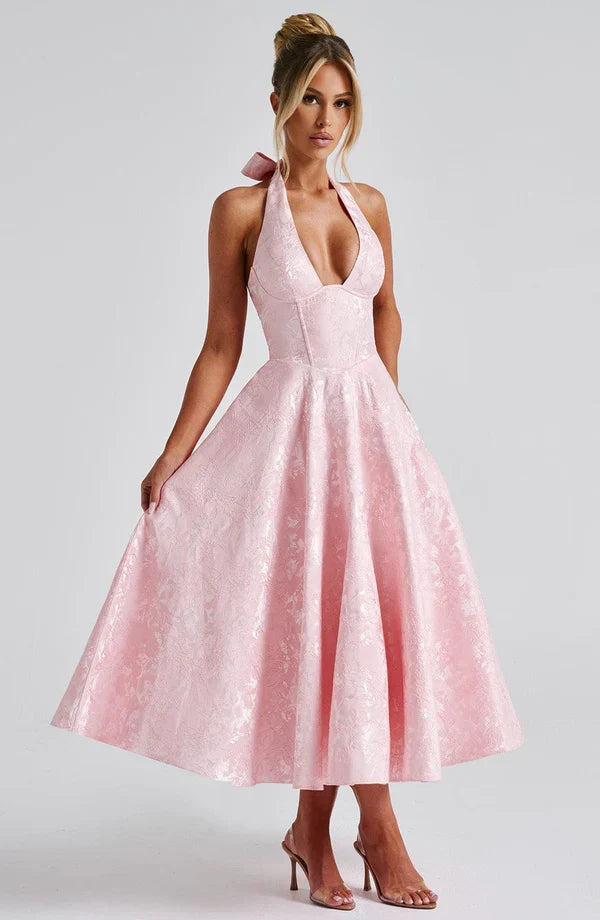 Valentina | Vestido de Encaje Floral cómodo