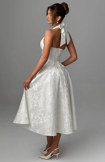 Valentina | Vestido de Encaje Floral cómodo