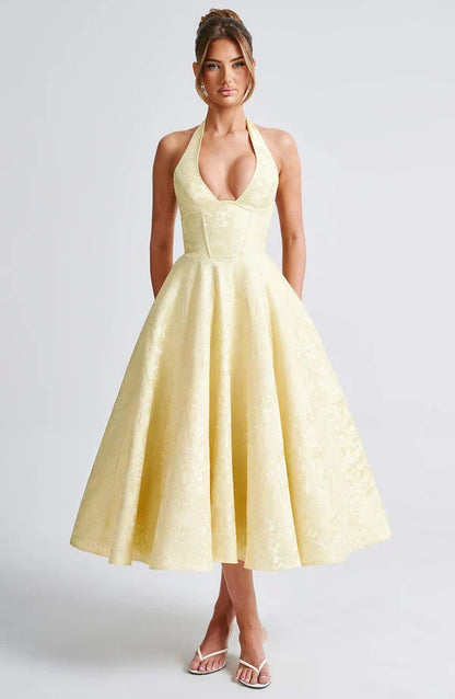 Valentina | Vestido de Encaje Floral cómodo