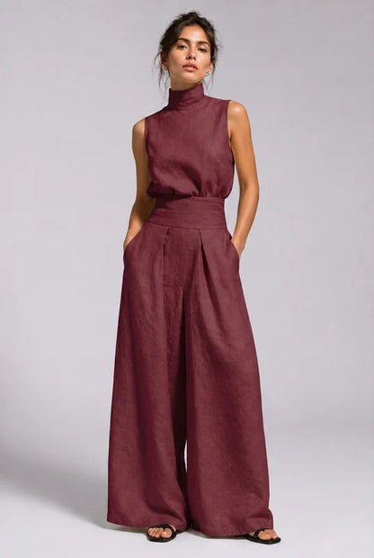Lunaria | Conjunto Completo de Lino para verano Formal · Casual
